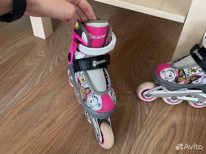 Роликовые коньки раздвижные 29-32