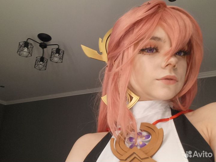 Косплей геншин Яе Мико