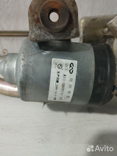 Трапеция дворников с мотором Chery Аmulеt Чери