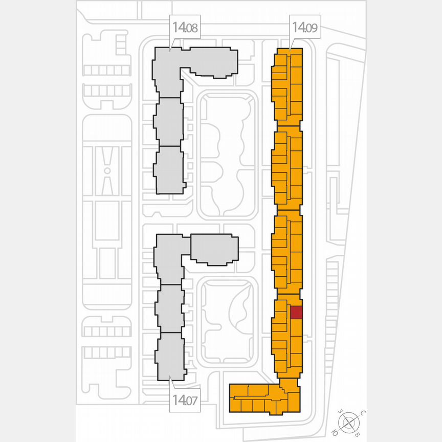 1-к. квартира, 39,6 м², 8/8 эт.