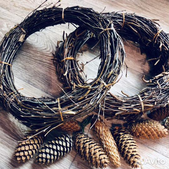 Венок заготовка для пасхальных композиций
