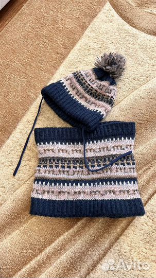 Шапка и снуд zara