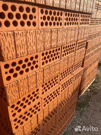 Кирпич керамический рядовой полуторный