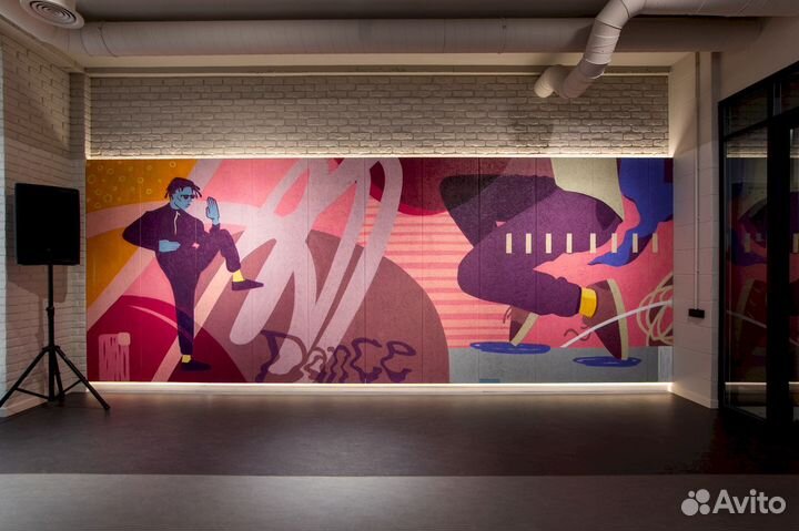 Роспись стен Новокузнецк