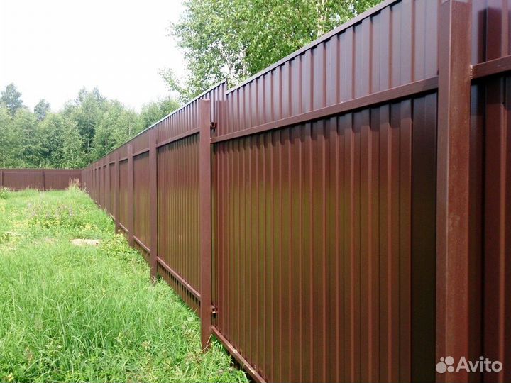 Установка заборов