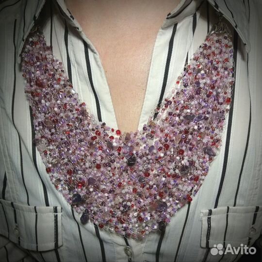 Ожерелье, колье - воздушка. Бижутерия