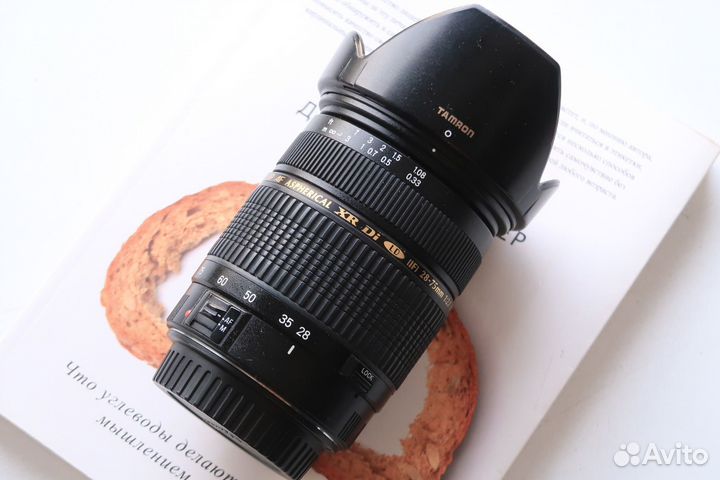 Объектив Tamron 28-75 f2.8 (Canon) фф/кроп