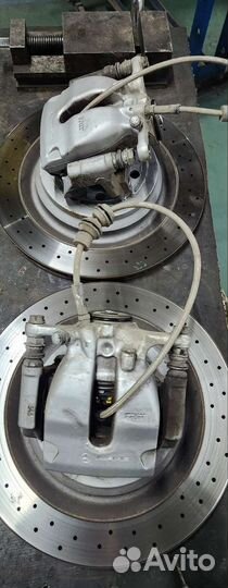 Суппорт тормозной задний Mercedes ML GLE 166