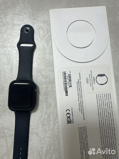 Часы apple watch 6 44 mm черные