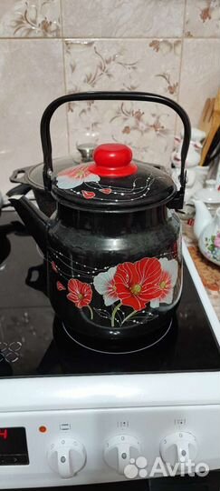 Чайник эмалированный