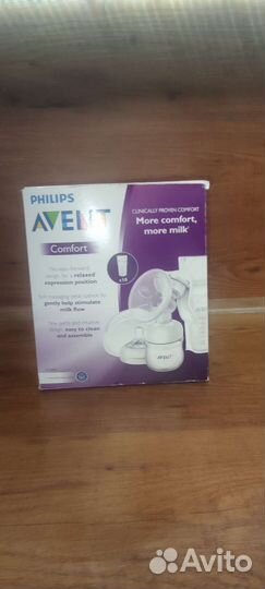 Ручной молокоотсос Philips avent Comfort SCF330