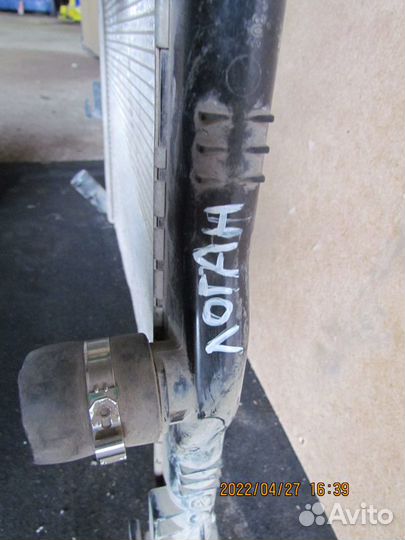 Радиатор охлаждения рено логан