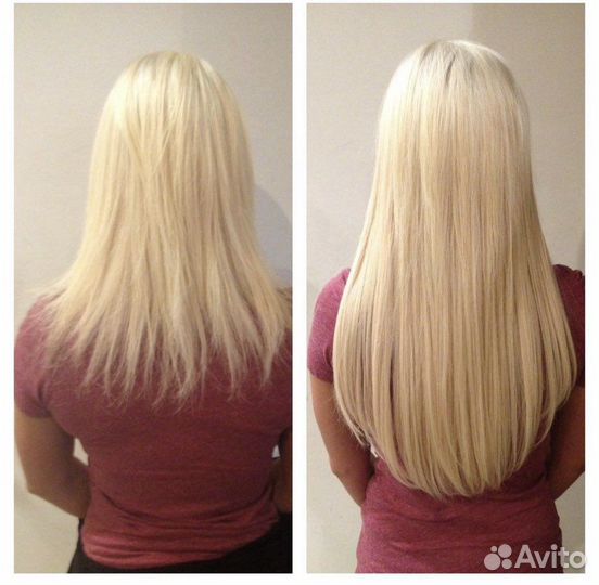 Голливудское наращивание (коррекция ) волос