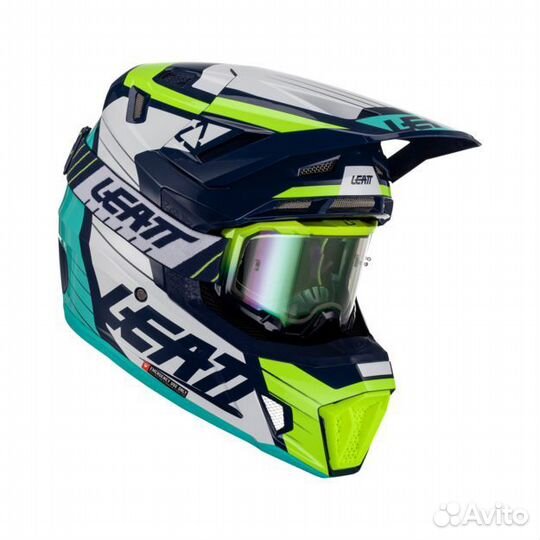 Шлем кроссовый leatt 7.5 (2023) Blue