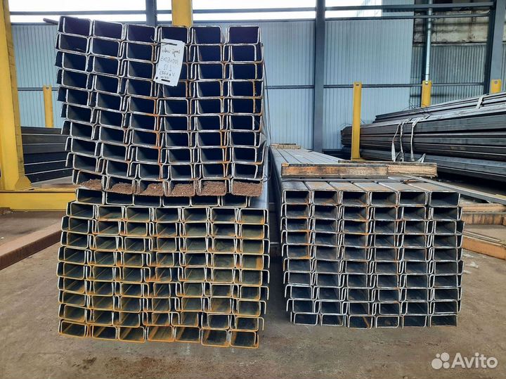 Швеллер гнутый 100х50х4 длина 12м Ст3