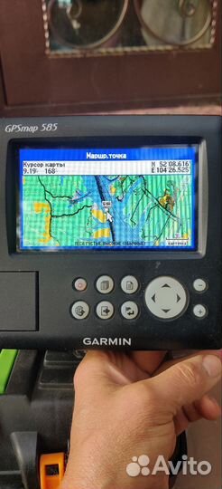 Эхолот garmin GPS Map 585