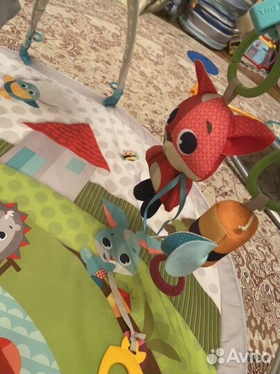 Развивающий коврик tiny love солнечная полянка