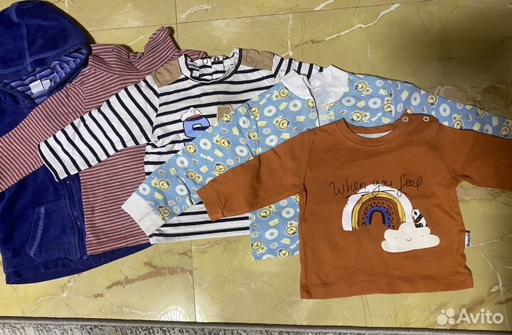 Пакет кофт на 6-9 мес