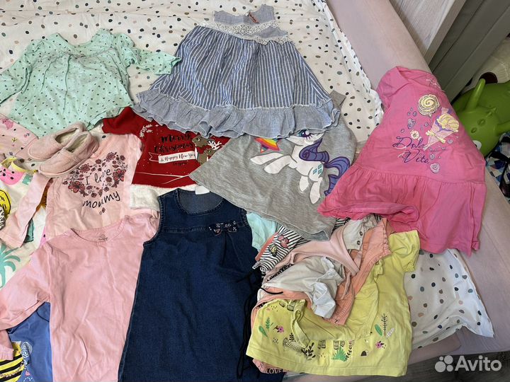 Одежда на девочку 86 92 пакетом