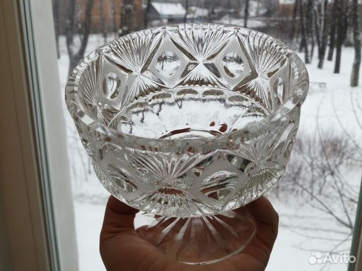 Ваза хрустальная СССР