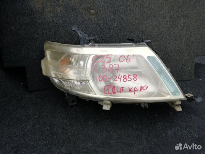 Фара правая Nissan Serena C25
