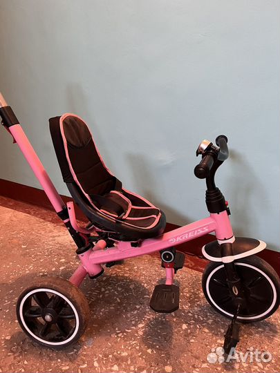 Велосипед kreiss с ручкой