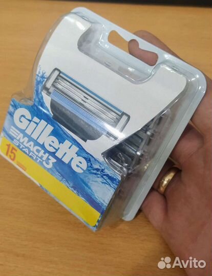 Кассеты gillette mach3 start (15шт)