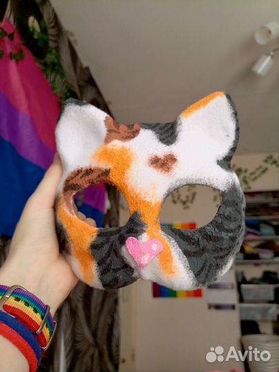 Маска кошки для квадробики