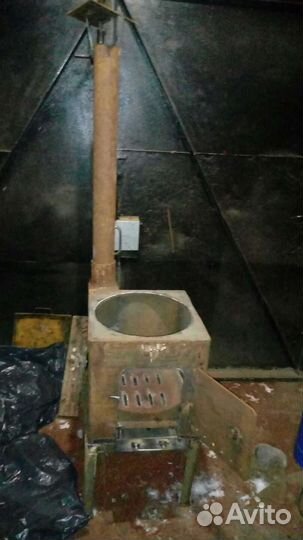 Печь для казана