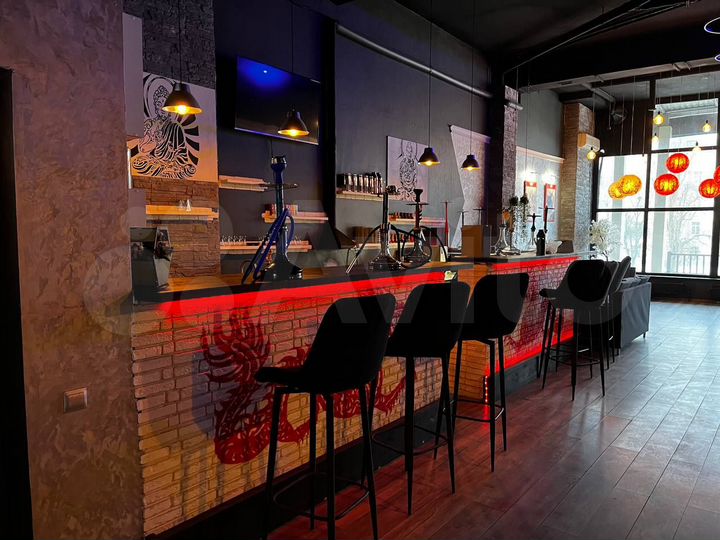 Кальянная в аренду с оборудованием 100 кв.м