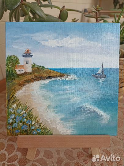 Картина маслом 15*15