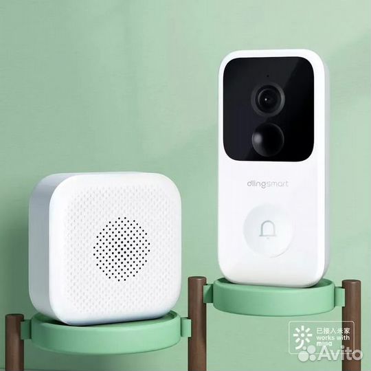 Умный дверной звонок Xiaomi Dlingsmart Smart Vide