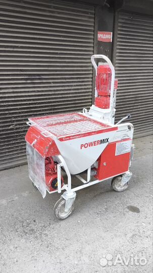 Штукатурная станция Powermix alfa 380 в