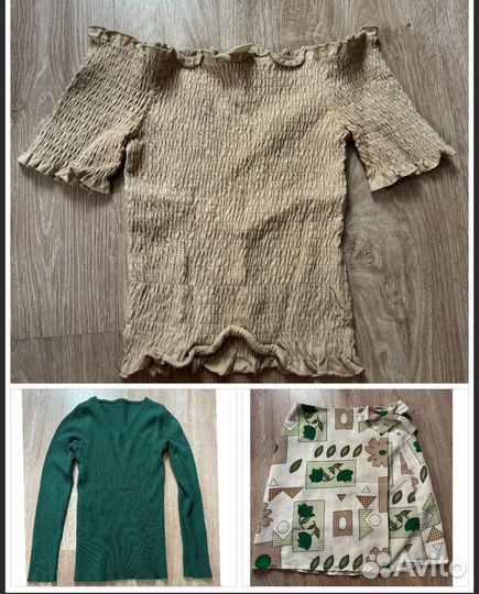 Детская одежда для девочек пакетом 120-140см