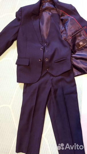 Костюм-тройка р.128-134