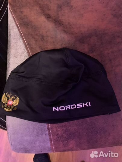 Шапка мужская лыжная nordski