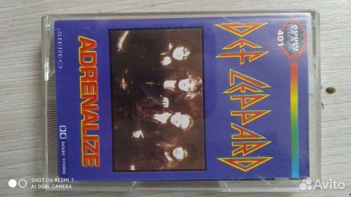 Аудиокассета Def Leppard Adrenalize