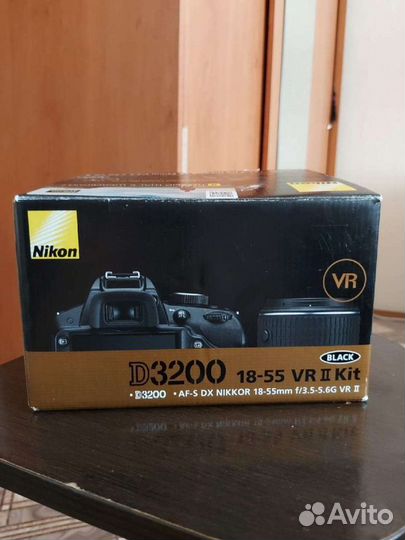 Зеркальный фотоаппарат nikon d3200