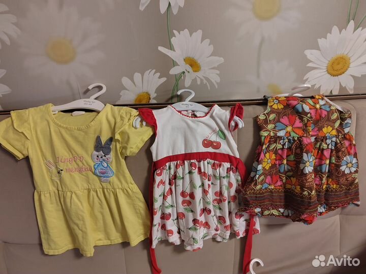 Пакет платьев на девочку