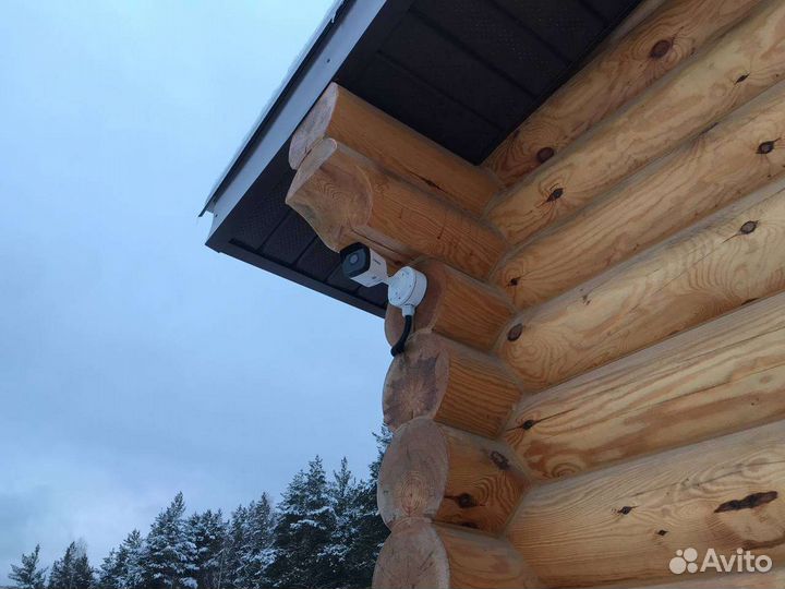 Установка видеонаблюдения