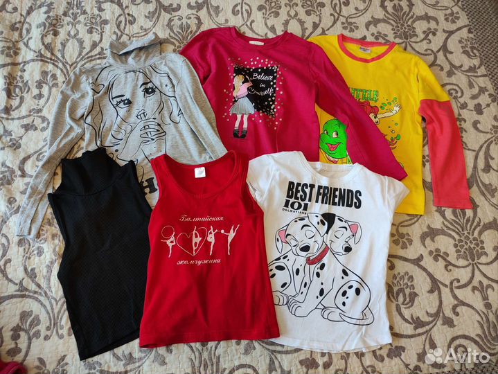 Пакет вещей на девочку рост 128-134