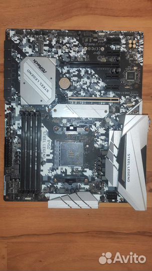 Материнская плата ASRock B450 Steel Legend