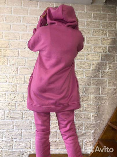 Костюм спортивный утепленный флисовый женский