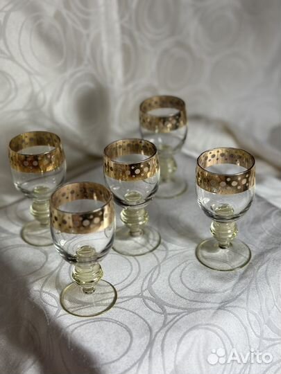 Рюмки хрустальные
