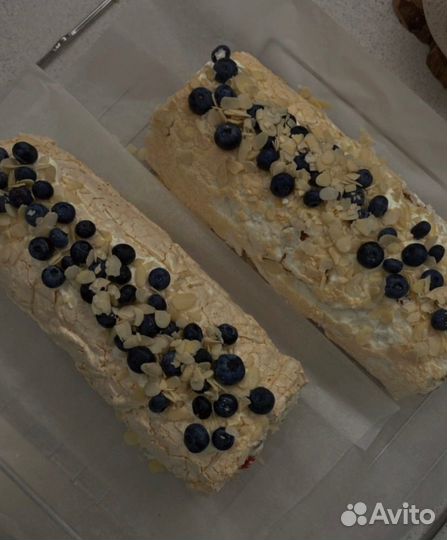 Меренговый рулет