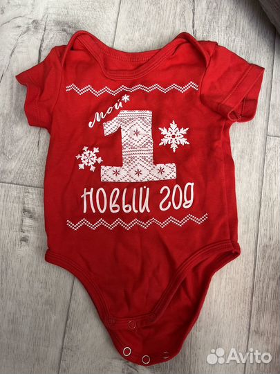 Новогодний боди 68