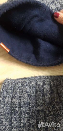 Комплект зимняя шапка+снуд