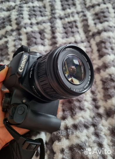 Зеркальный фотоаппарат canon eos 1000d