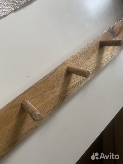 Вешалка hm home и полка икеа