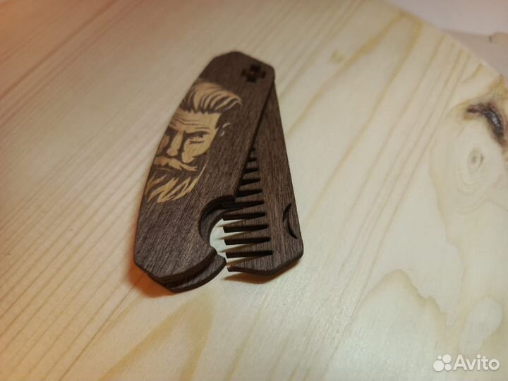 Расческа для бороды, для Барбера